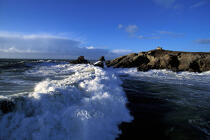 Pointe du Percho après la tempête © Philip Plisson / Plisson La Trinité / AA03010 - Photo Galleries - Wild coast