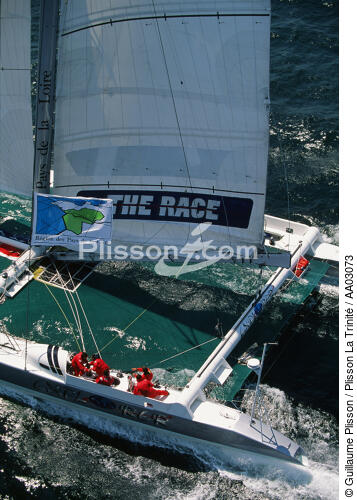 Explorer traverse les mers pour la promotion de The Race - © Guillaume Plisson / Plisson La Trinité / AA03073 - Nos reportages photos - Peyron Bruno