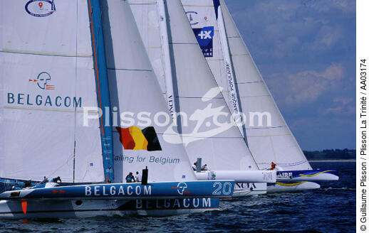 Belgacom, Foncia et Banque Populaire - © Guillaume Plisson / Plisson La Trinité / AA03174 - Photo Galleries - Sailing Race