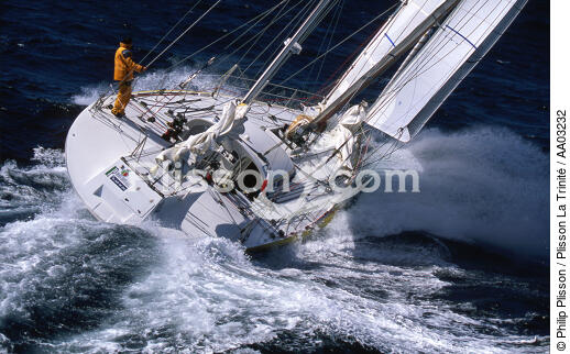 Votre Nom Autour du Monde : Vendée Globe 96 - © Philip Plisson / Plisson La Trinité / AA03232 - Photo Galleries - Sailing Race