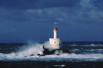 Le phare de la Teignouse © Philip Plisson / Plisson La Trinité / AA03299 - Photo Galleries - Teignouse [The]
