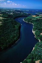 La rivière du Léguer © Philip Plisson / Plisson La Trinité / AA03757 - Nos reportages photos - Côtes d'Armor