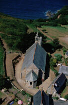 Chapelle du Yaudet © Philip Plisson / Plisson La Trinité / AA03761 - Nos reportages photos - Chapelle