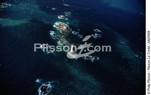 Vue aérienne ds Héaux de Bréhat. - © Philip Plisson / Plisson La Trinité / AA03928 - Photo Galleries - Lighthouse [22]