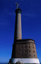 Ciel bleu sur les Roches Douvres © Philip Plisson / Plisson La Trinité / AA03946 - Nos reportages photos - Phare [22]