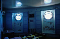 Chambre des Roches Douvres. © Philip Plisson / Plisson La Trinité / AA03948 - Nos reportages photos - Roches Douvres [Les]