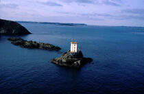 vue aérienne de Lost-Pic. © Philip Plisson / Plisson La Trinité / AA03951 - Photo Galleries - Lighthouse [22]