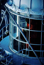 Théo Malgorne : le gardien de phare sur Kéréon © Philip Plisson / Plisson La Trinité / AA04036 - Photo Galleries - Lantern