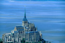 Mont-St-Michel. © Philip Plisson / Plisson La Trinité / AA04059 - Photo Galleries - Normandie