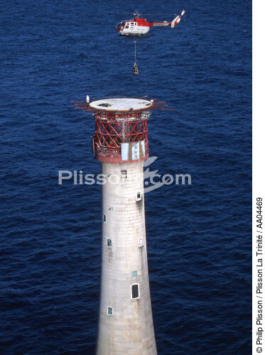 Le phare d'Eddystone en Cornouailles. - © Philip Plisson / Plisson La Trinité / AA04469 - Photo Galleries - Eddystone