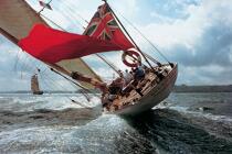Le Velsheda. © Philip Plisson / Plisson La Trinité / AA04656 - Photo Galleries - J Class yacht