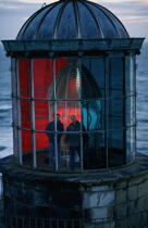 Les deux gardien de phare de Cordouan © Philip Plisson / Plisson La Trinité / AA04475 - Nos reportages photos - Phare