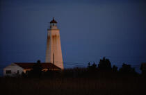Phare de Lynde Point dans le Connecticut. © Philip Plisson / Plisson La Trinité / AA04489 - Photo Galleries - Lighthouse [Connecticut]