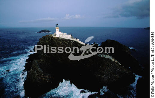 Phare de Muckle Flugga, Shetlands. - © Philip Plisson / Plisson La Trinité / AA04689 - Photo Galleries - Muckle Flugga [lighthouse]