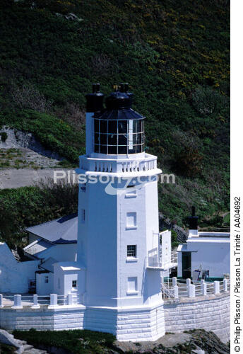 Le phare de Saint Anthony. - © Philip Plisson / Plisson La Trinité / AA04692 - Photo Galleries - Great Britain Lighthouses