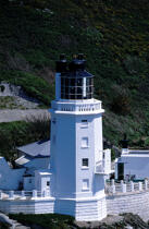 Le phare de Saint Anthony. © Philip Plisson / Plisson La Trinité / AA04692 - Nos reportages photos - Phares Grande-Bretagne