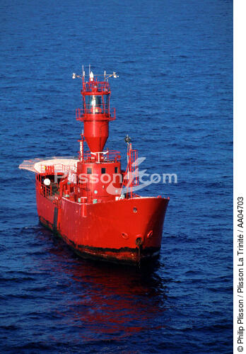 Le Channel, bateau phare anglais. - © Philip Plisson / Plisson La Trinité / AA04703 - Nos reportages photos - Bateau phare
