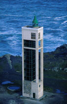 En Espagne, phare de Frouseira. © Philip Plisson / Plisson La Trinité / AA04725 - Photo Galleries - Lighthouse [Galicia]