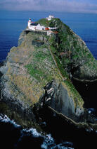 In Ireland, the Bull Rock. © Philip Plisson / Plisson La Trinité / AA04742 - Photo Galleries - Bull Rock [lighthouse]