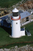 Rathlin O'Birne, Irish lighthouse. © Philip Plisson / Plisson La Trinité / AA04754 - Photo Galleries - Ireland