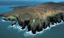 Ardnakinna, Irish lighthouse. © Philip Plisson / Plisson La Trinité / AA04761 - Photo Galleries - Cliff