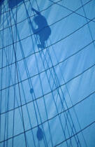 Ombre sur voile. © Philip Plisson / Plisson La Trinité / AA04936 - Photo Galleries - Tall ships