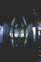 Lentille du phare des Baleines. © Philip Plisson / Plisson La Trinité / AA04980 - Nos reportages photos - Baleines [les]