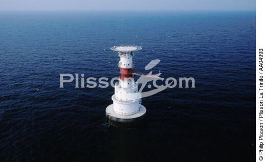 Kish. - © Philip Plisson / Plisson La Trinité / AA04993 - Photo Galleries - Lighthouse [Ire]