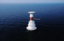 Kish. © Philip Plisson / Plisson La Trinité / AA04993 - Photo Galleries - Irish Lighthouses