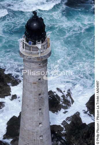 Le phare de Skerryvore. - © Philip Plisson / Plisson La Trinité / AA04997 - Photo Galleries - Great Britain Lighthouses