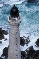 Le phare de Skerryvore. © Philip Plisson / Plisson La Trinité / AA04997 - Nos reportages photos - Phares Grande-Bretagne