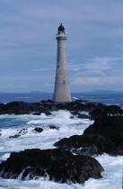 Skerryvore, un phare écossais. © Philip Plisson / Plisson La Trinité / AA04999 - Photo Galleries - Great Britain Lighthouses