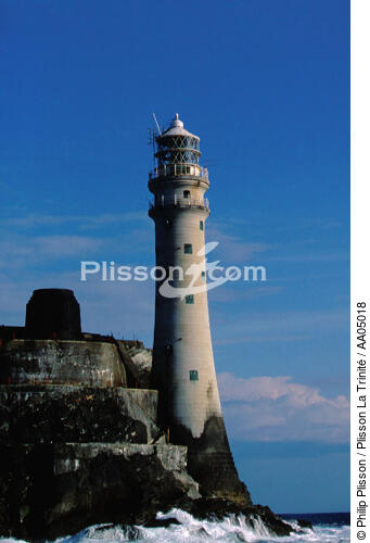 Le Fastnet, au large des côtes irlandaises. - © Philip Plisson / Plisson La Trinité / AA05018 - Photo Galleries - Lighthouse [Ire]