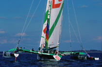 1ère sortie pour Fujifilm © Philip Plisson / Plisson La Trinité / AA05038 - Photo Galleries - Sailing Race