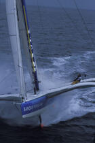 Banque Populaire lancé à grande vitesse. © Guillaume Plisson / Plisson La Trinité / AA05101 - Photo Galleries - Sailing Race