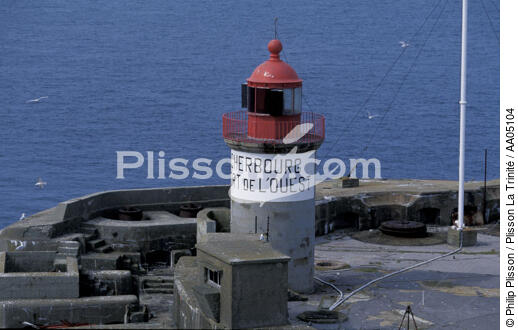 Le fort de l'Ouest à Cherbourg. - © Philip Plisson / Plisson La Trinité / AA05104 - Nos reportages photos - Fort de l'Ouest