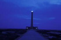 Le phare de Gatteville. © Philip Plisson / Plisson La Trinité / AA05106 - Nos reportages photos - Manche [La]