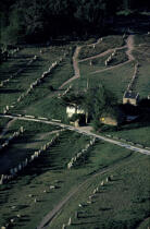 Le site de mégalithes de Carnac. © Philip Plisson / Plisson La Trinité / AA05233 - Nos reportages photos - Mégalithe