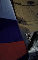 Velsheda à Cowes. © Philip Plisson / Plisson La Trinité / AA05248 - Photo Galleries - J Class yacht