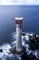 Le phare d'Eddystone sur les côtes anglaises. © Philip Plisson / Plisson La Trinité / AA05254 - Photo Galleries - Eddystone