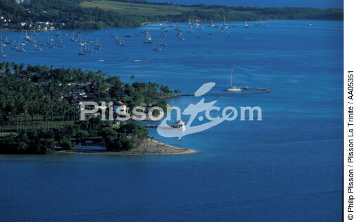 Le site du Club Med à Sainte-Anne. - © Philip Plisson / Plisson La Trinité / AA05351 - Nos reportages photos - Antilles [Les]