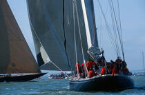 Endeavour. © Philip Plisson / Plisson La Trinité / AA05544 - Photo Galleries - J Class yacht