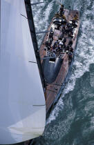 Le maxi monocoque, Stealth. © Philip Plisson / Plisson La Trinité / AA05565 - Photo Galleries - Sailing Race