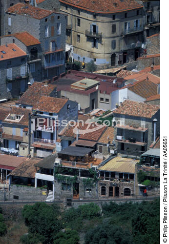 Quartier de Porto-Vecchio. - © Philip Plisson / Plisson La Trinité / AA05651 - Photo Galleries - Porto Vecchio