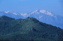 Montagnes en Corse. © Philip Plisson / Plisson La Trinité / AA05657 - Photo Galleries - Blue sky
