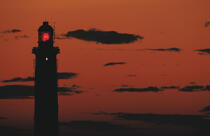 Le phare de cap Ferret au petit matin. © Philip Plisson / Plisson La Trinité / AA05805 - Nos reportages photos - Cap Ferret