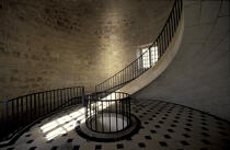 L'escalier de Cordouan. © Philip Plisson / Plisson La Trinité / AA05852 - Nos reportages photos - Détails