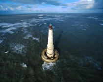 Le phare de Cordouan à marée montante. © Philip Plisson / Plisson La Trinité / AA05861 - Photo Galleries - Lighthouse [33]