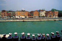 Escale à Venise pour La Royale. © Philip Plisson / Plisson La Trinité / AA06068 - Nos reportages photos - Venise sous tous les angles