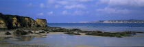 La plage de Dinan à marée basse. © Philip Plisson / Plisson La Trinité / AA06106 - Photo Galleries - Horizontal panoramic